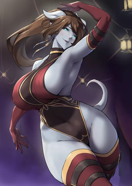 Enalia Draenei Dancer (Pack) [Warcraft] by sequence_string