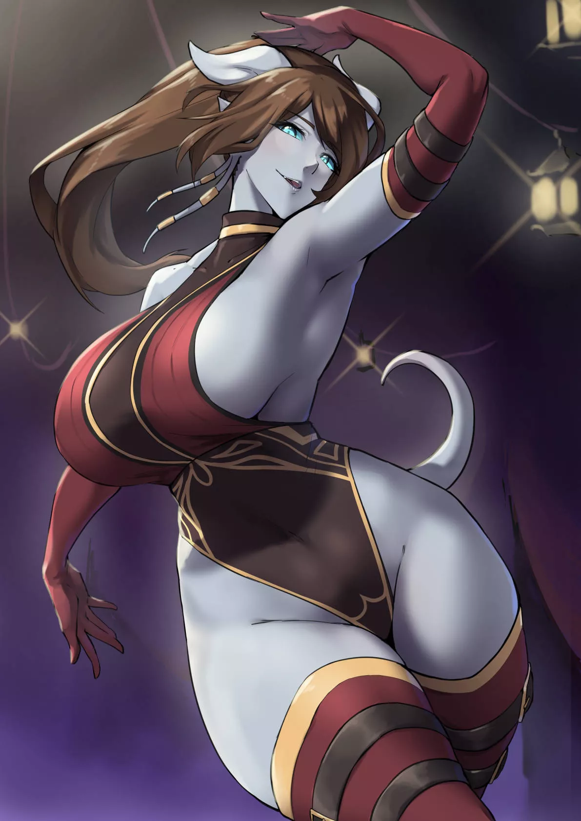 Enalia Draenei Dancer (Pack) [Warcraft] posted by sequence_string