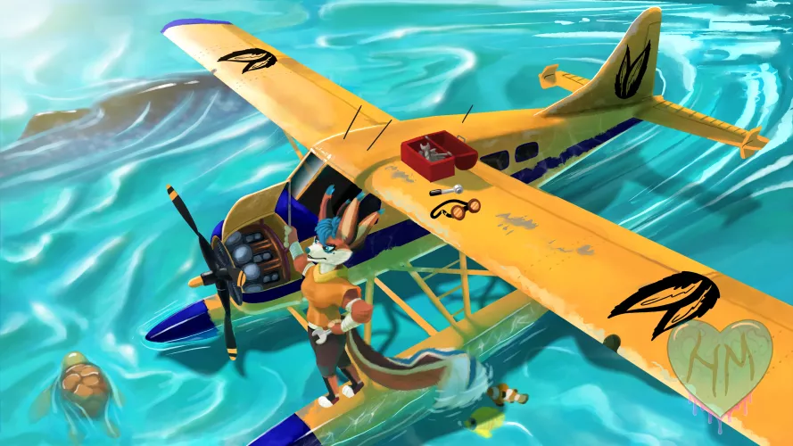 Engine Troubles_Art By: Me by HearterMobs