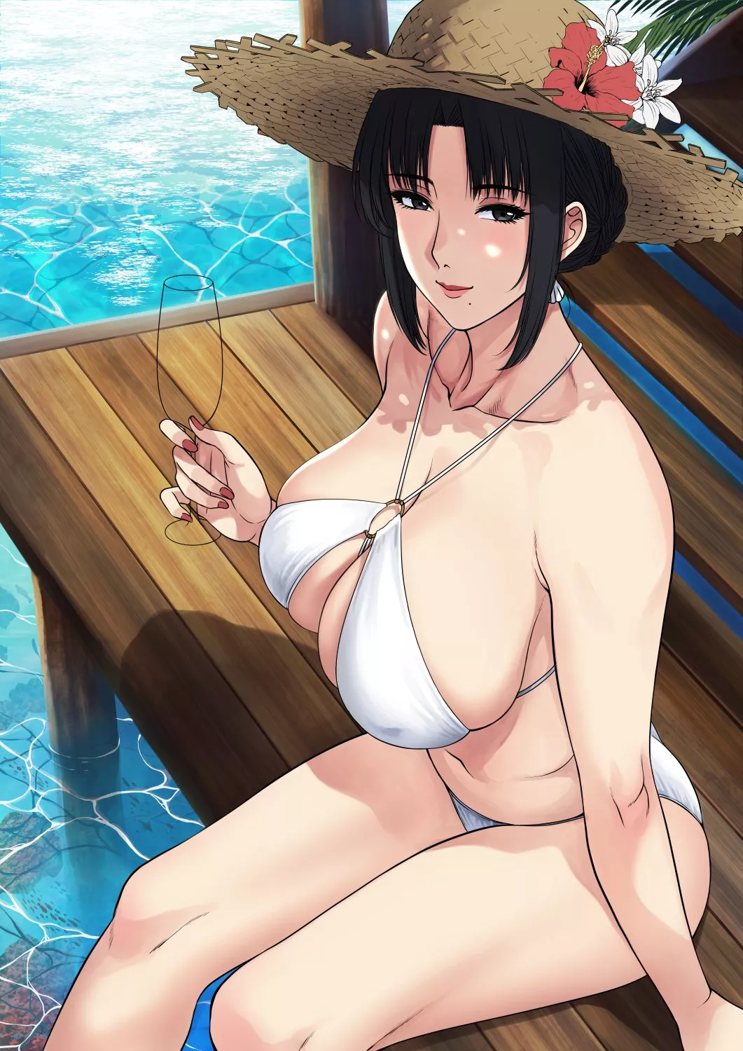 Enjoying her day in the sun (@XTERcomic) posted by A_Manatee