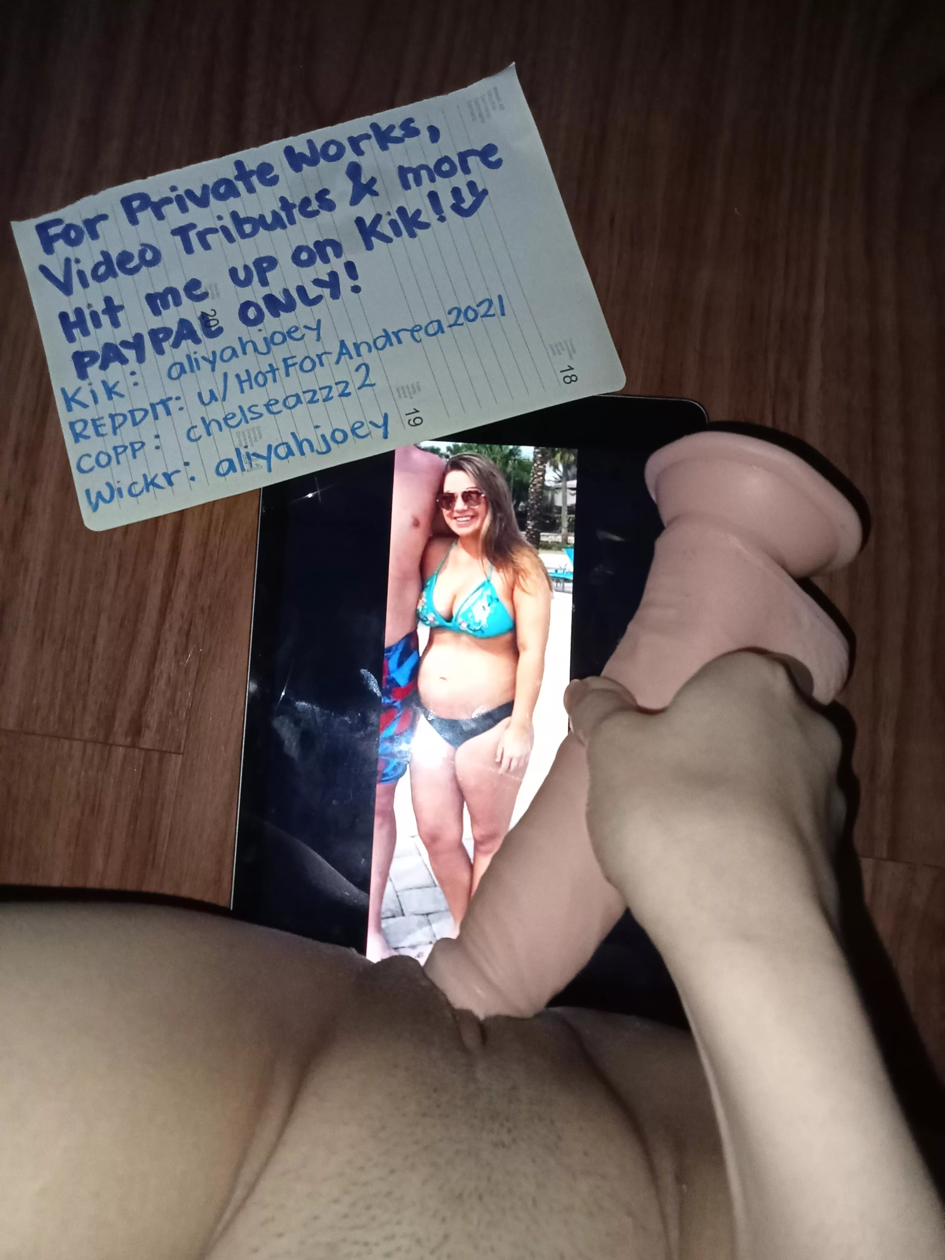 Enjoying myself too much 😊 posted by HotForAndrea2021