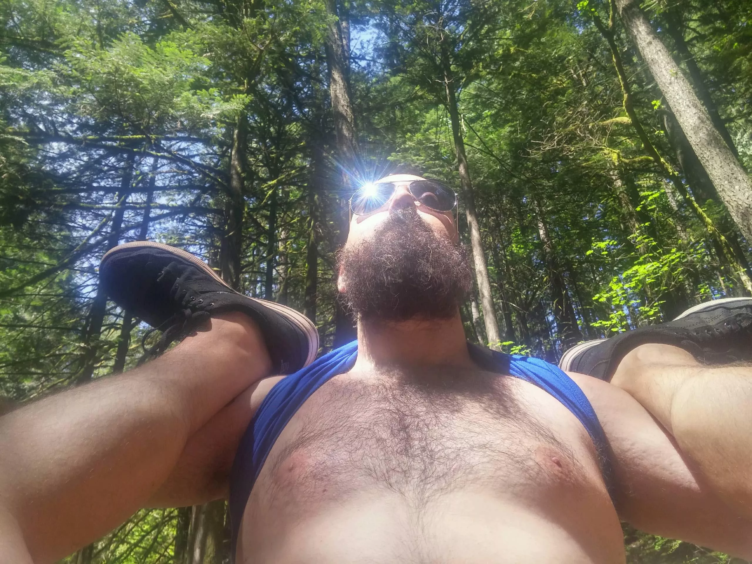 Enjoying nature posted by SweatyReality79