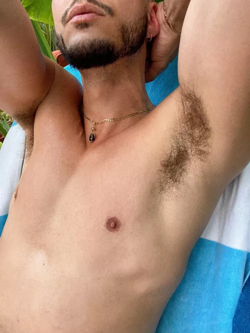 Enjoying the sun on my pits by ShyDragonfruit