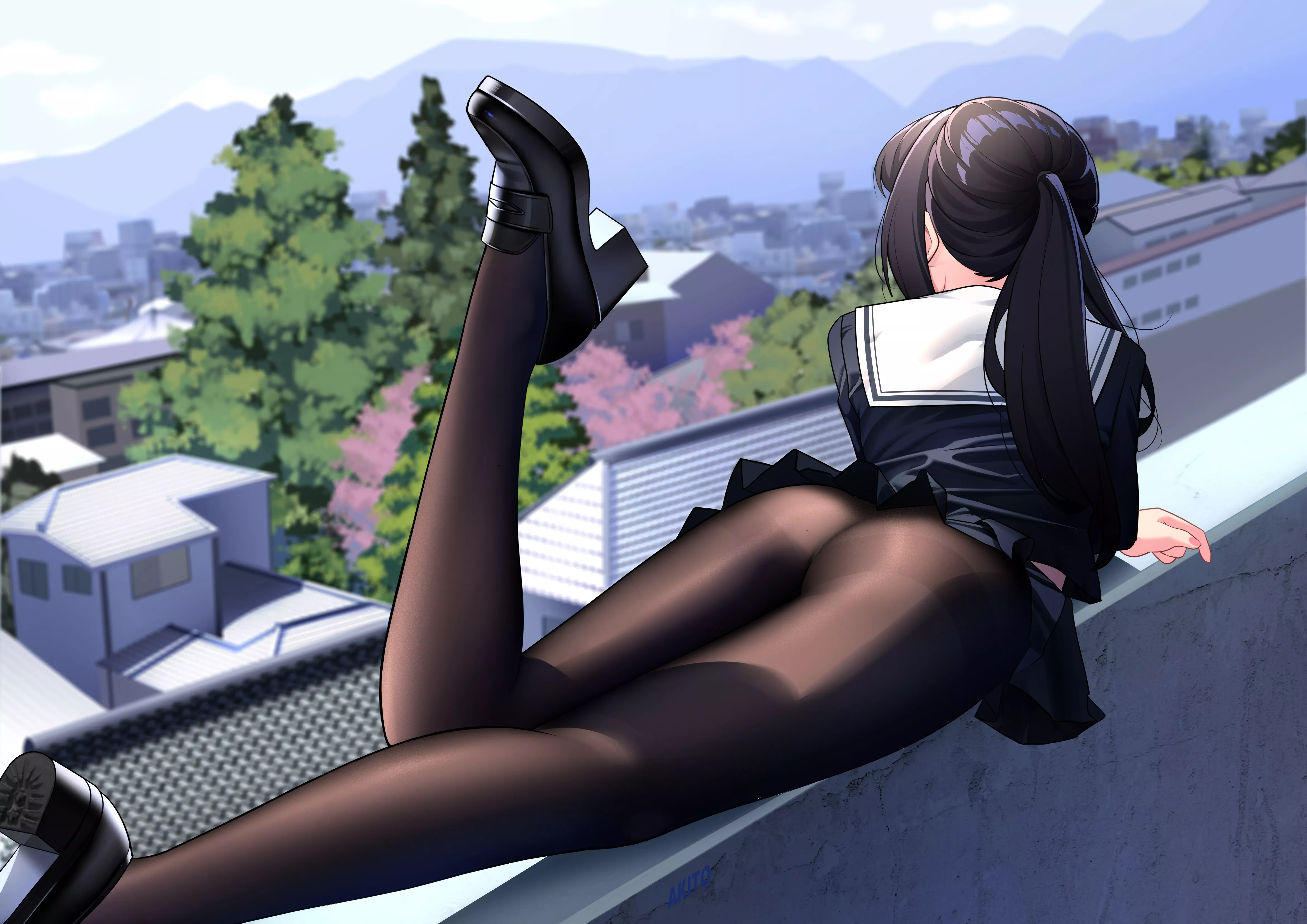 Enjoying The View posted by JuneSnowpaw