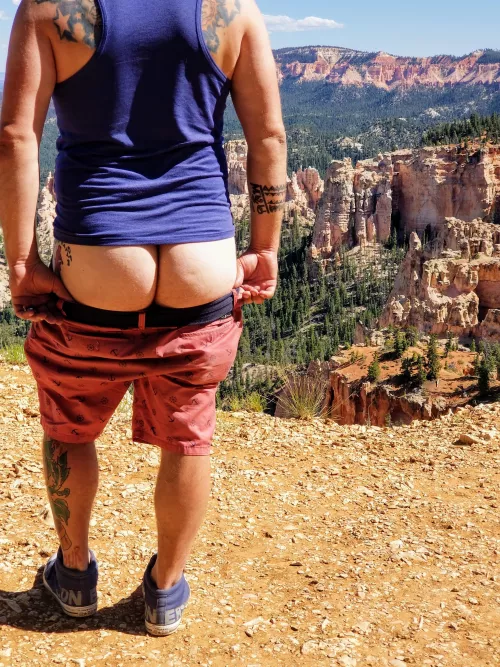 Enjoying the view? (Bruce Canyon, Utah) by Interesting_Hold6211