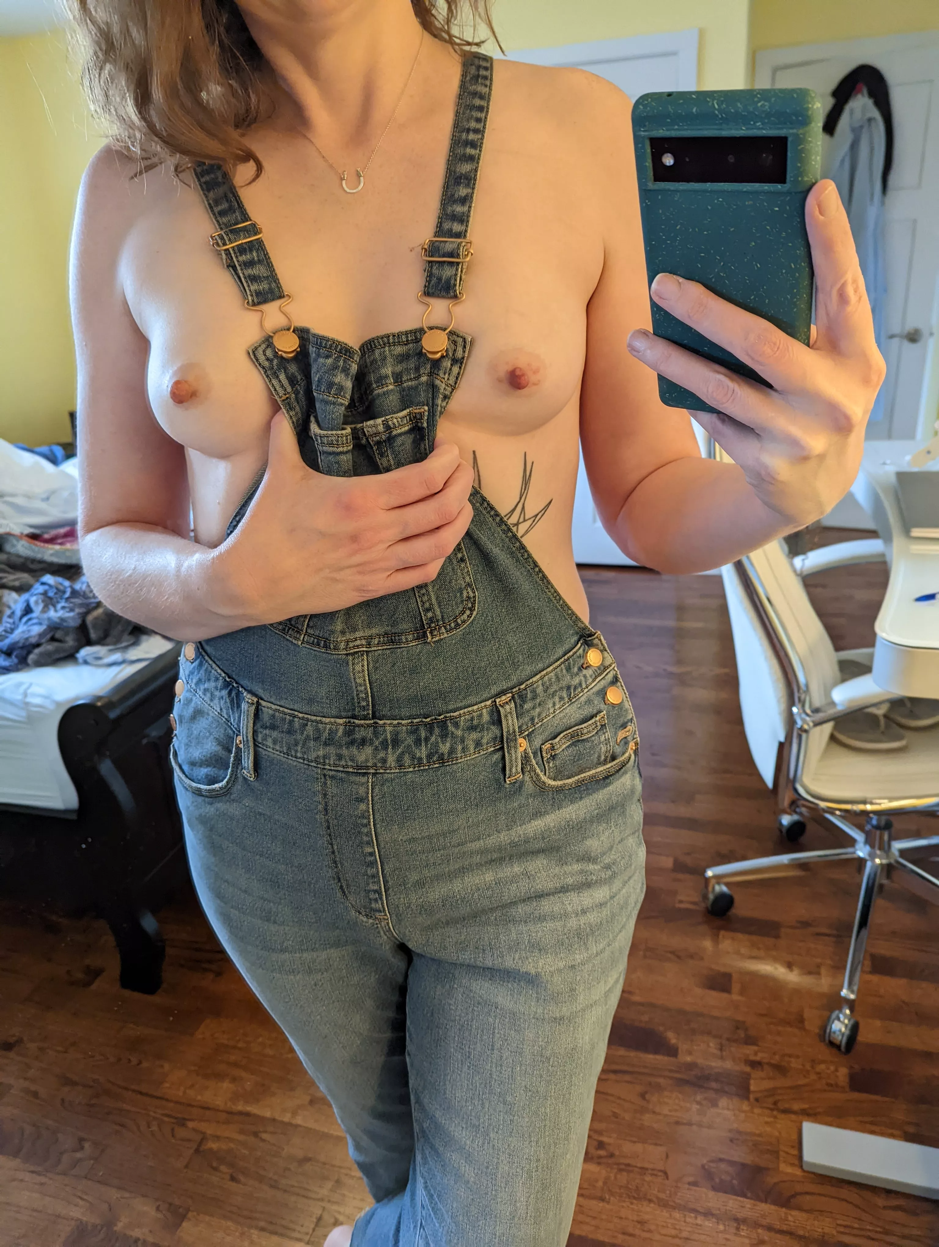 Eraser Nipples in overalls posted by TOYST_OF