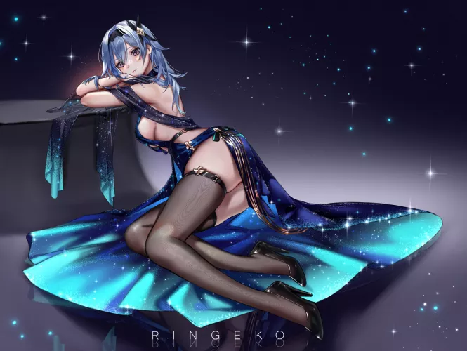 eula (genshin impact) by Callandor34