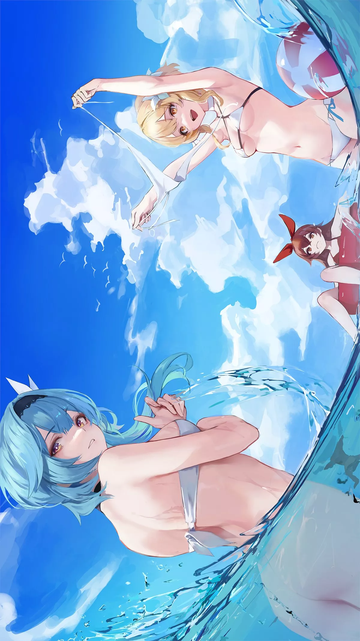 Eula Lumine & Amber posted by xSaviour_N