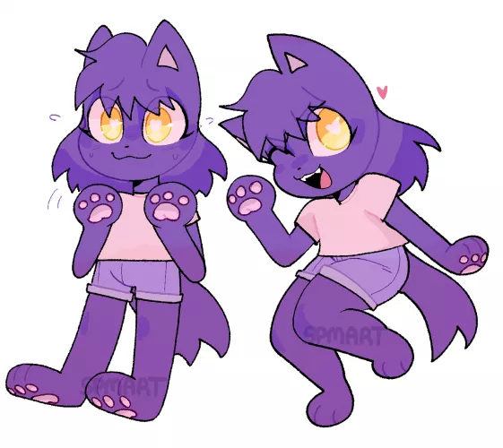 eve but smaller (art by me, spritecolamonster on Instagram); by spritecolamonster