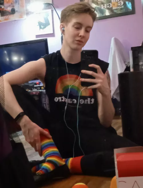 Every day is a good day for ballet, Happy Pride bros 🏳️‍🌈 by garbanzoqueen