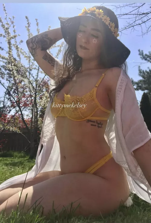 Every flower blossoms at it’s own time by Kelsey_maymay