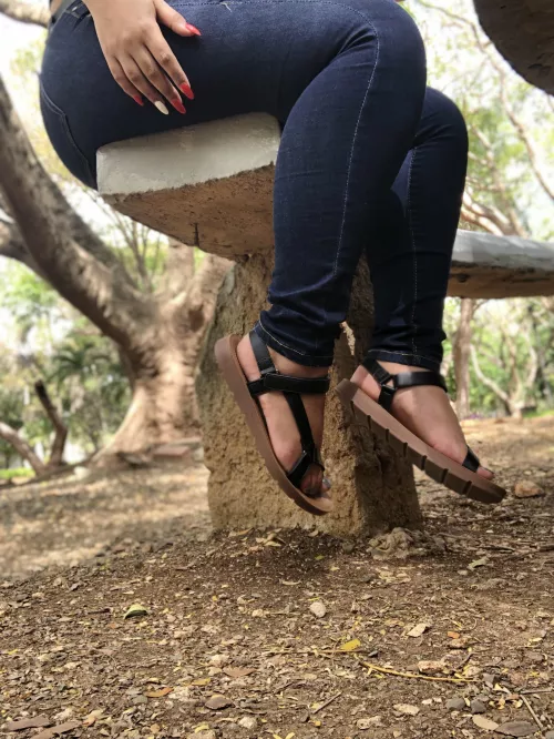 Everyone could see me but I don’t care by Feetpics0o-