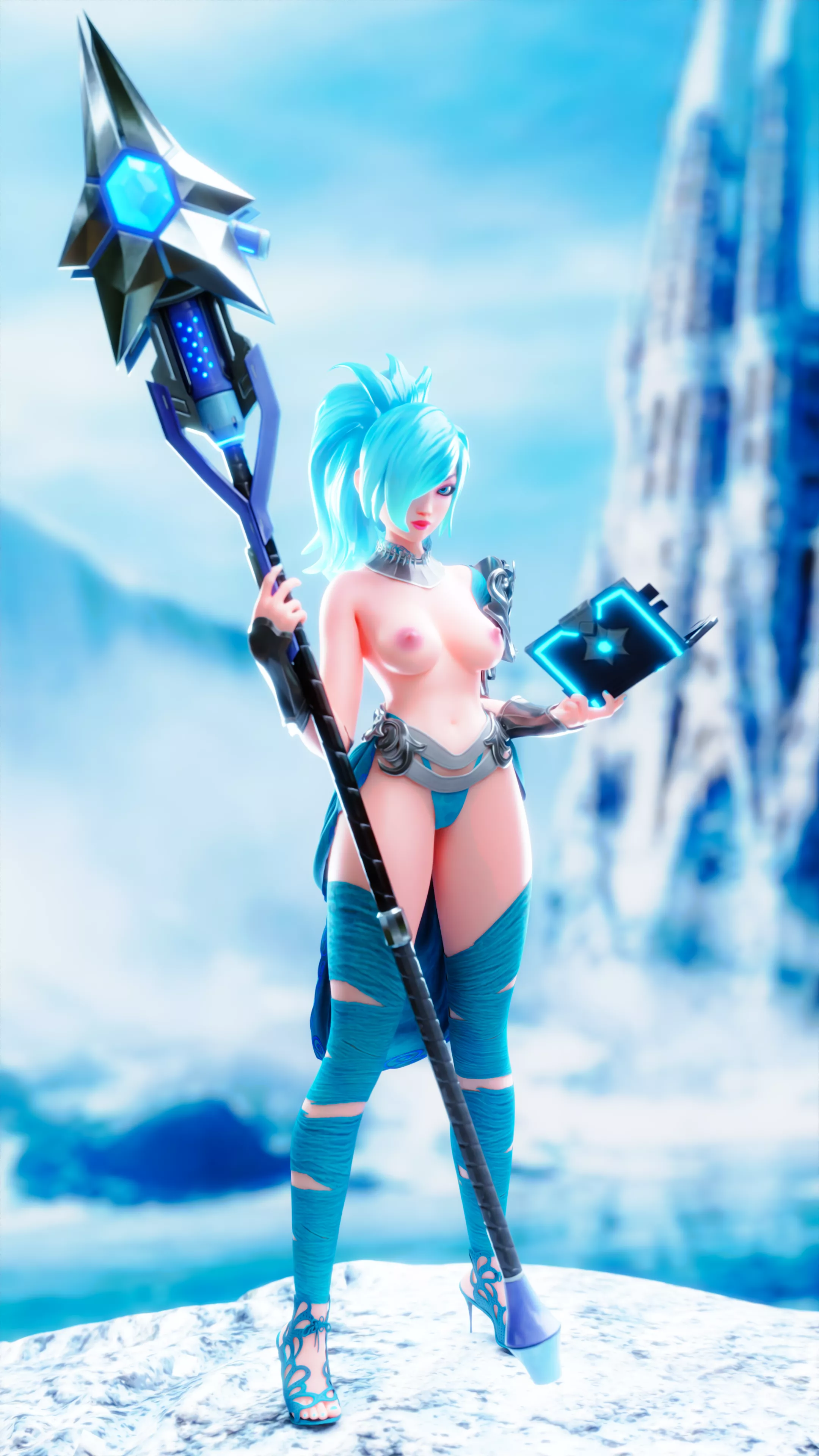 Evie, The witch of the winter [Alternate NSFW Version] posted by Yazanios