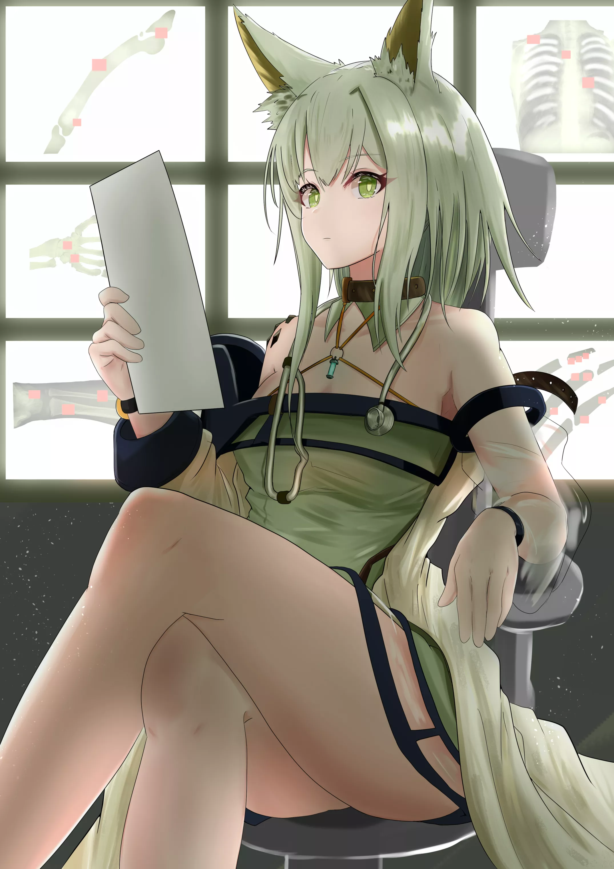 Examination Thighs posted by ArmorXIII