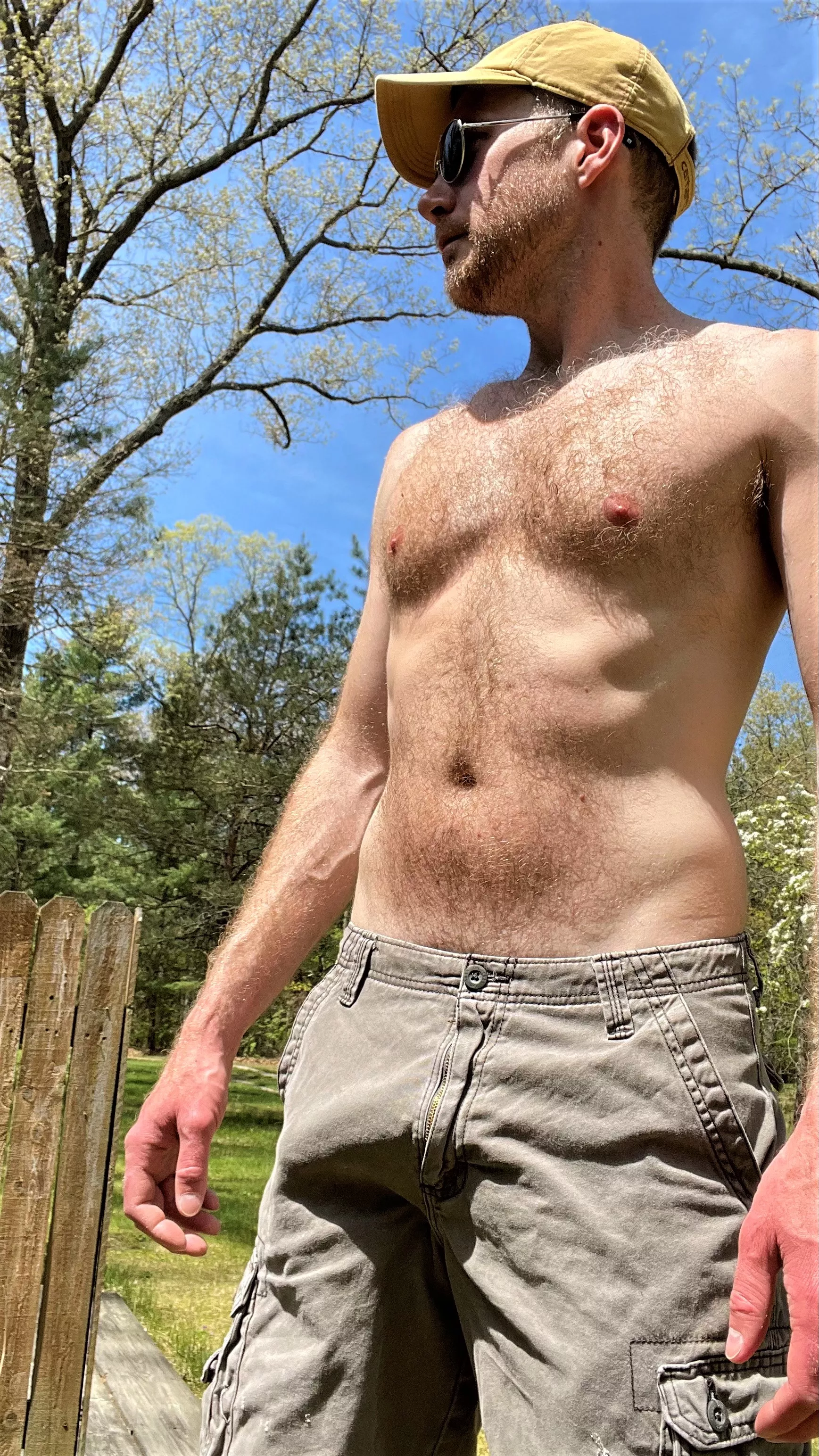 Excited to do some yardwork today, hope the neighbors don't mind. posted by ChainsawDust