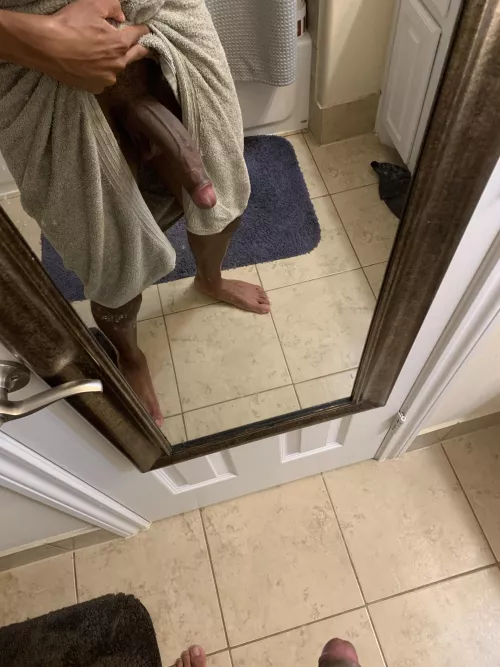 Excuse the dirty mirror🤫 by Natural-Knowledge218