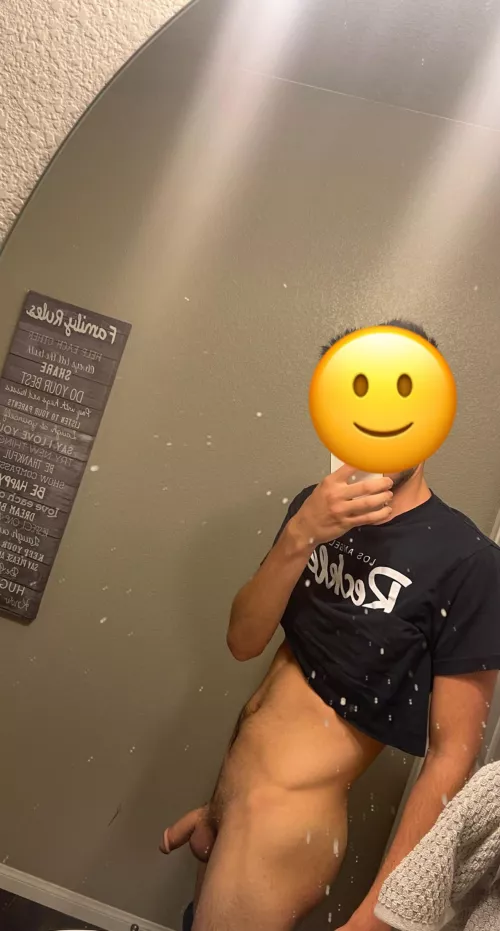 Excuse The Dirty Mirror, Its toothpaste from brushing my teeth lol by EveryDayIsAGlo222