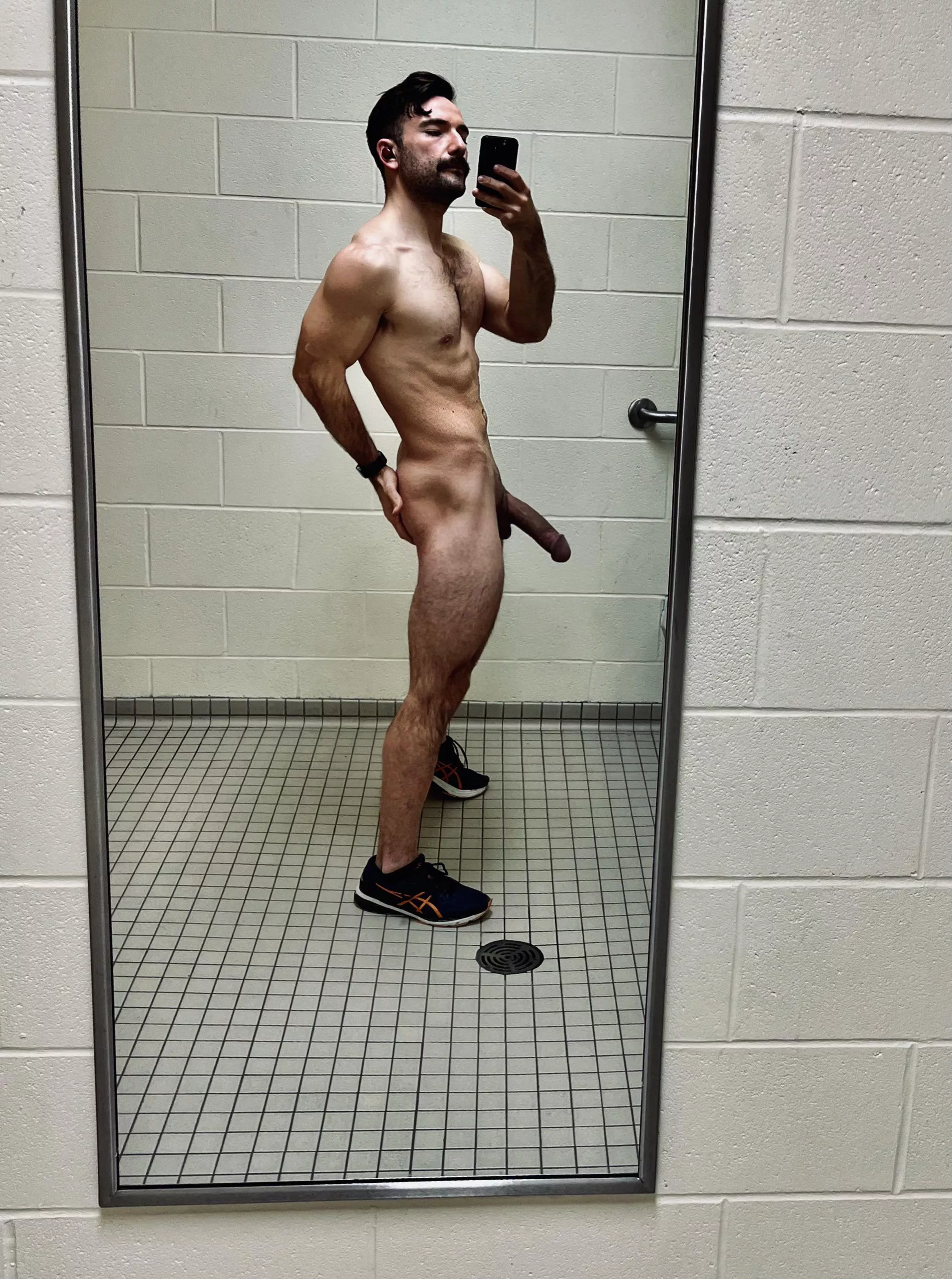 Exercise can be a little… “hard”… at times 🤪 posted by badandshameful