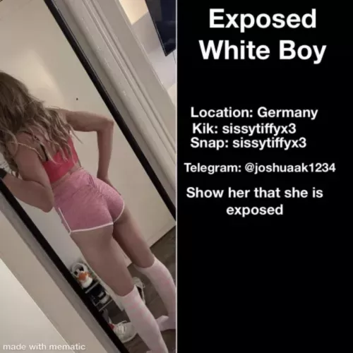 Expose this white boy by Initiative_Familiar
