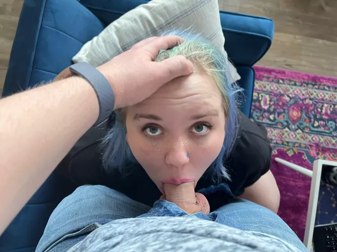 Eye contact just makes it feel better, no? [m] [f] by effenelle_666