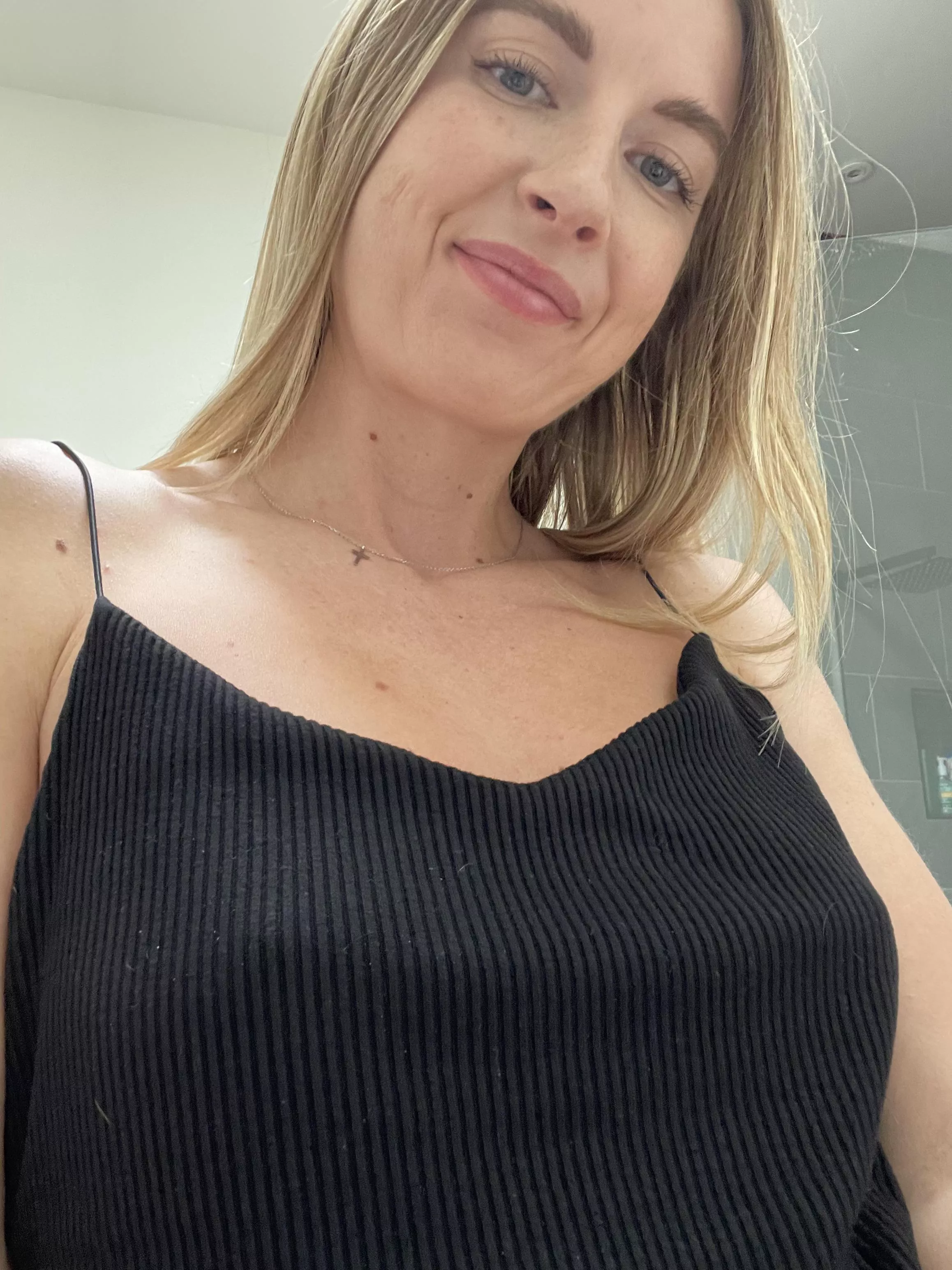 Eyes up here😏 posted by blondefoxsilverfox