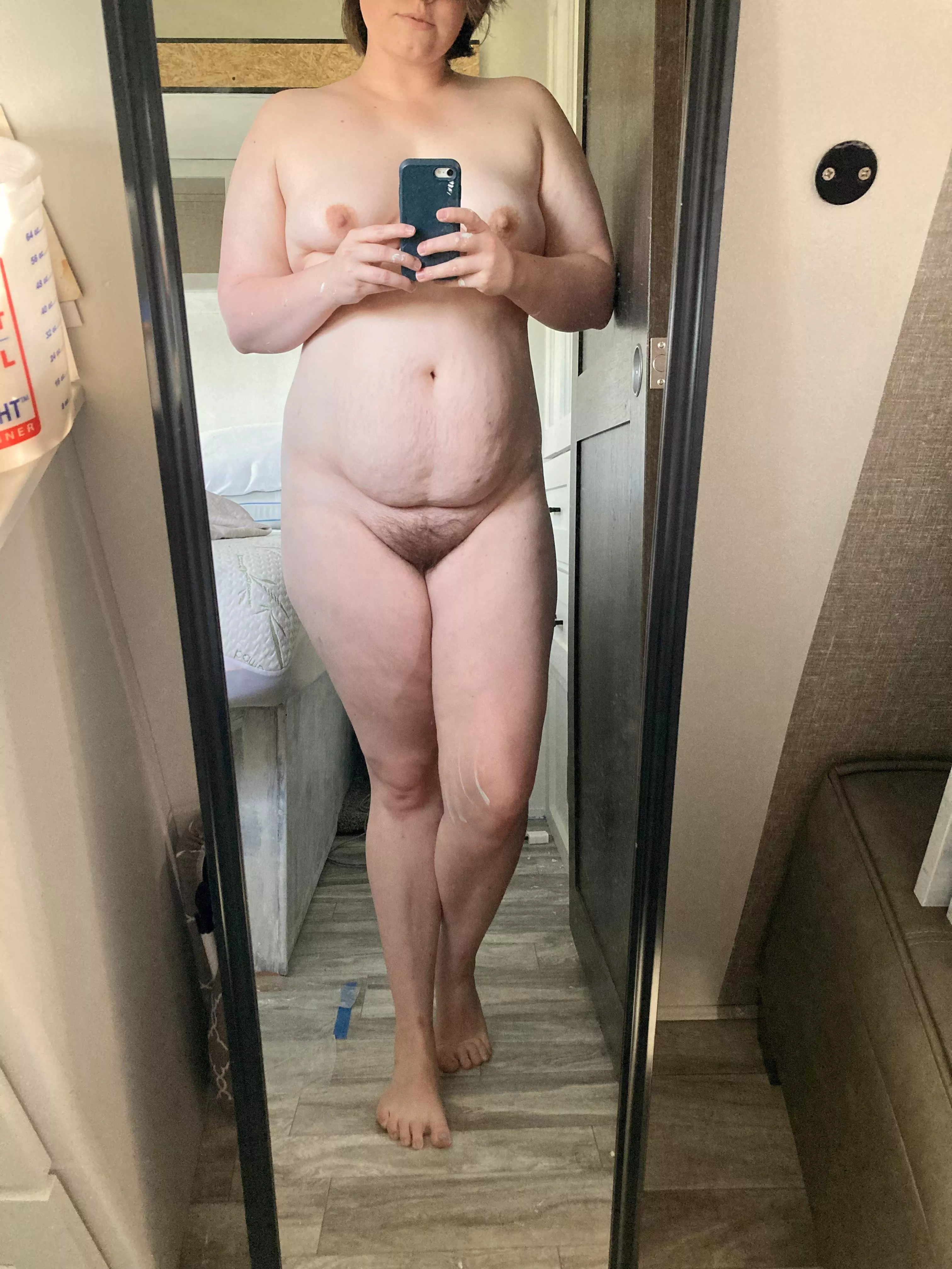 [F, 27, 180, 5’ 4”] I’m struggling today to love my mom body since I haven’t been taking care of it like I should. Maybe after the weekend I’ll get back on track. posted by justlookin2928