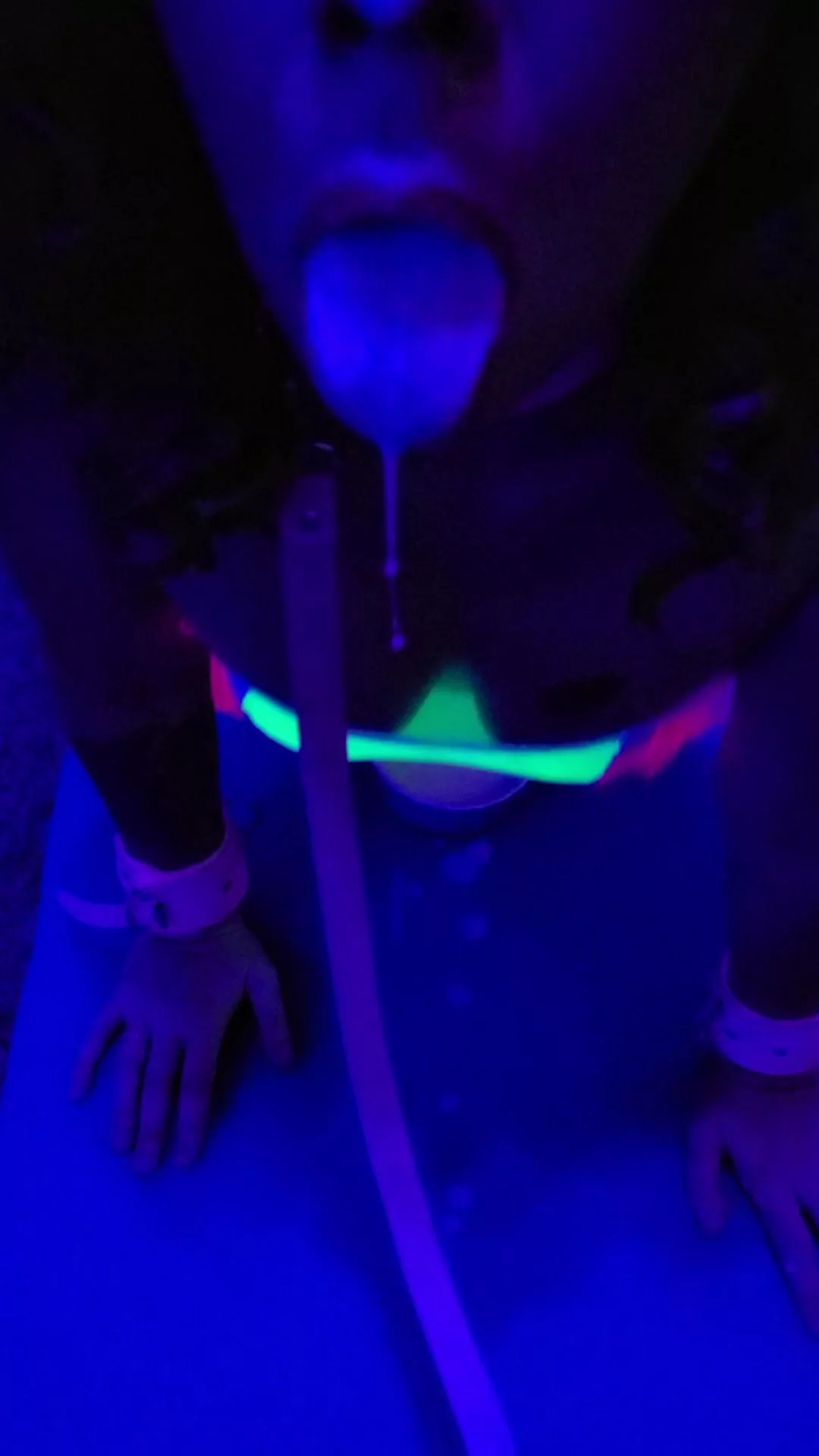 [f] a leashed good girl loves to drink Daddy's cream posted by KittyUV