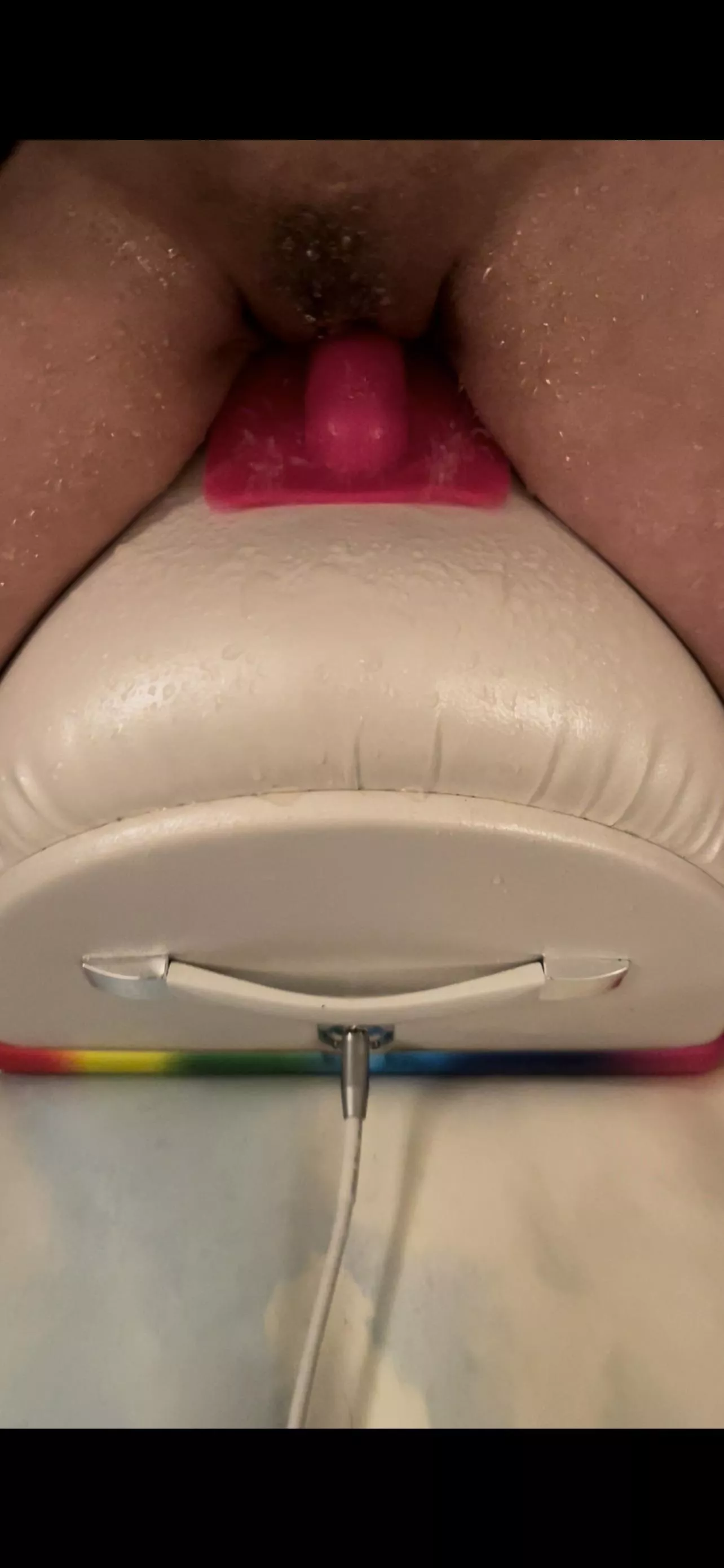 [f] Babygirl loves soaking this machine. If we could figure out how to post videos, we have some. posted by Babygirls_Sir