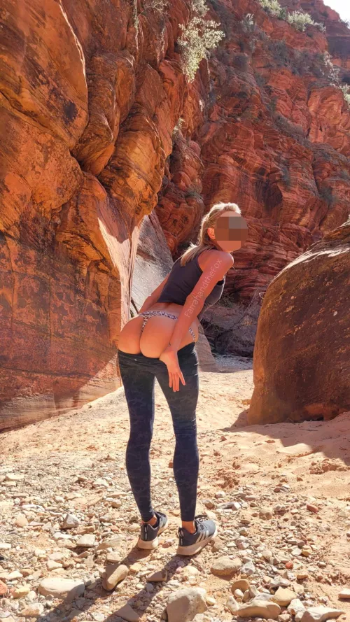 [f] did I catch you staring at my ass while I was hiking today? 😘 by FarrahandtheFox