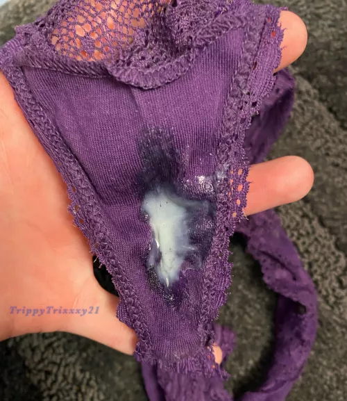 [f] Freshly worn for 2 days & played in , cause I couldn’t resist 😋😉💦😈 by TrippyTrixxxy21