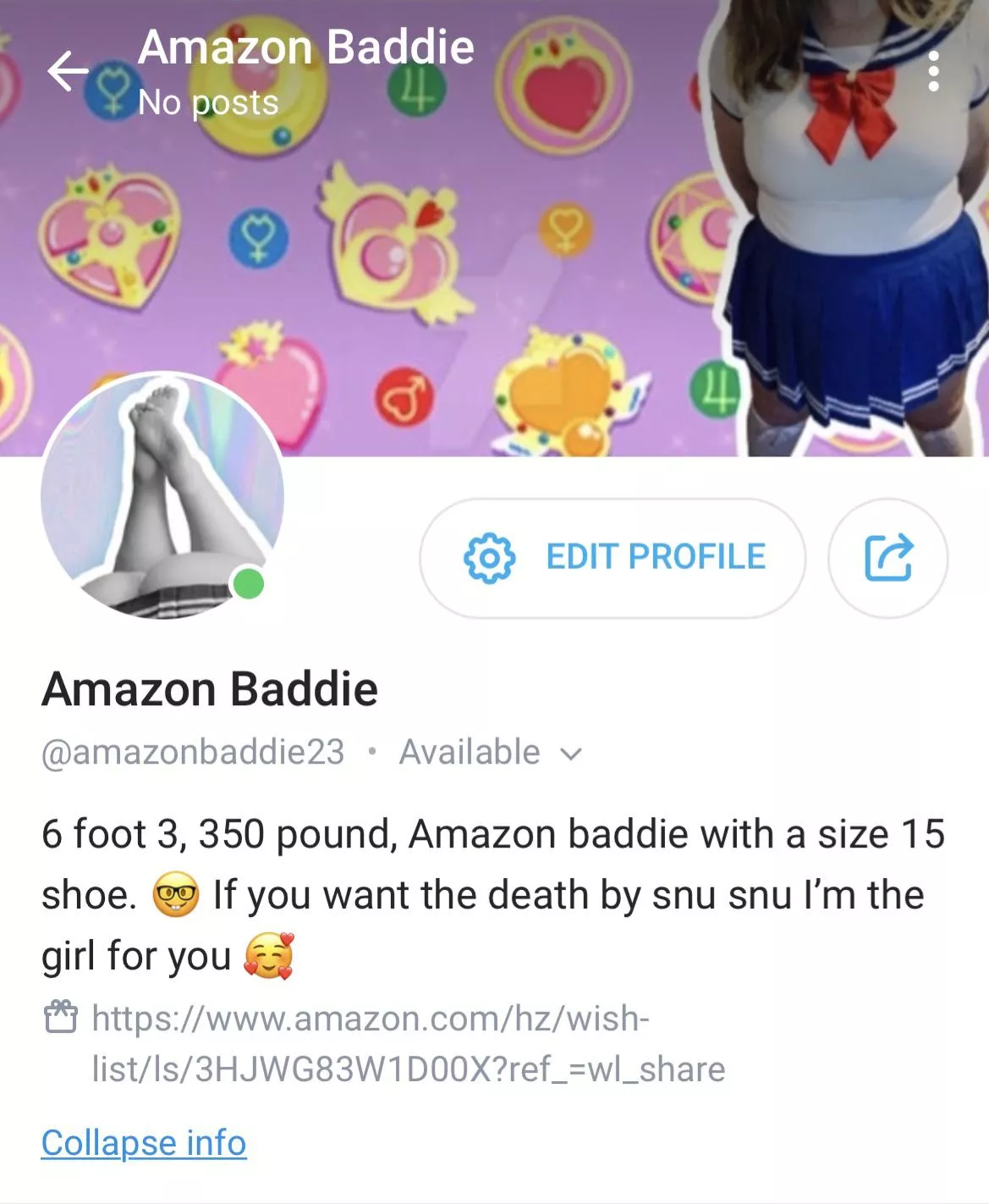 [F] Looking for subs, awaiting verification in the meantime 🥰😘 posted by AmazonBaddie23