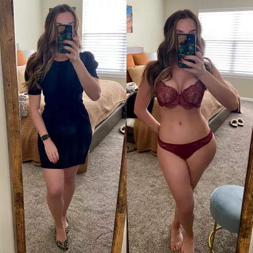 [F] [OC/25] Today’s work attire. Here’s hoping my hot boss sees this. by squadunknown