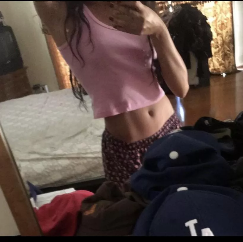 [F] What do you think of my tiny abs? posted by hissyfit620