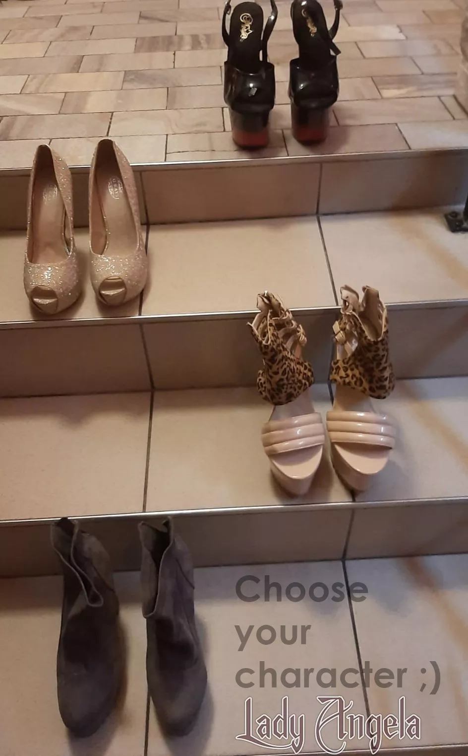 [f] Which heels should I wear today? ;) posted by Lady-Angela