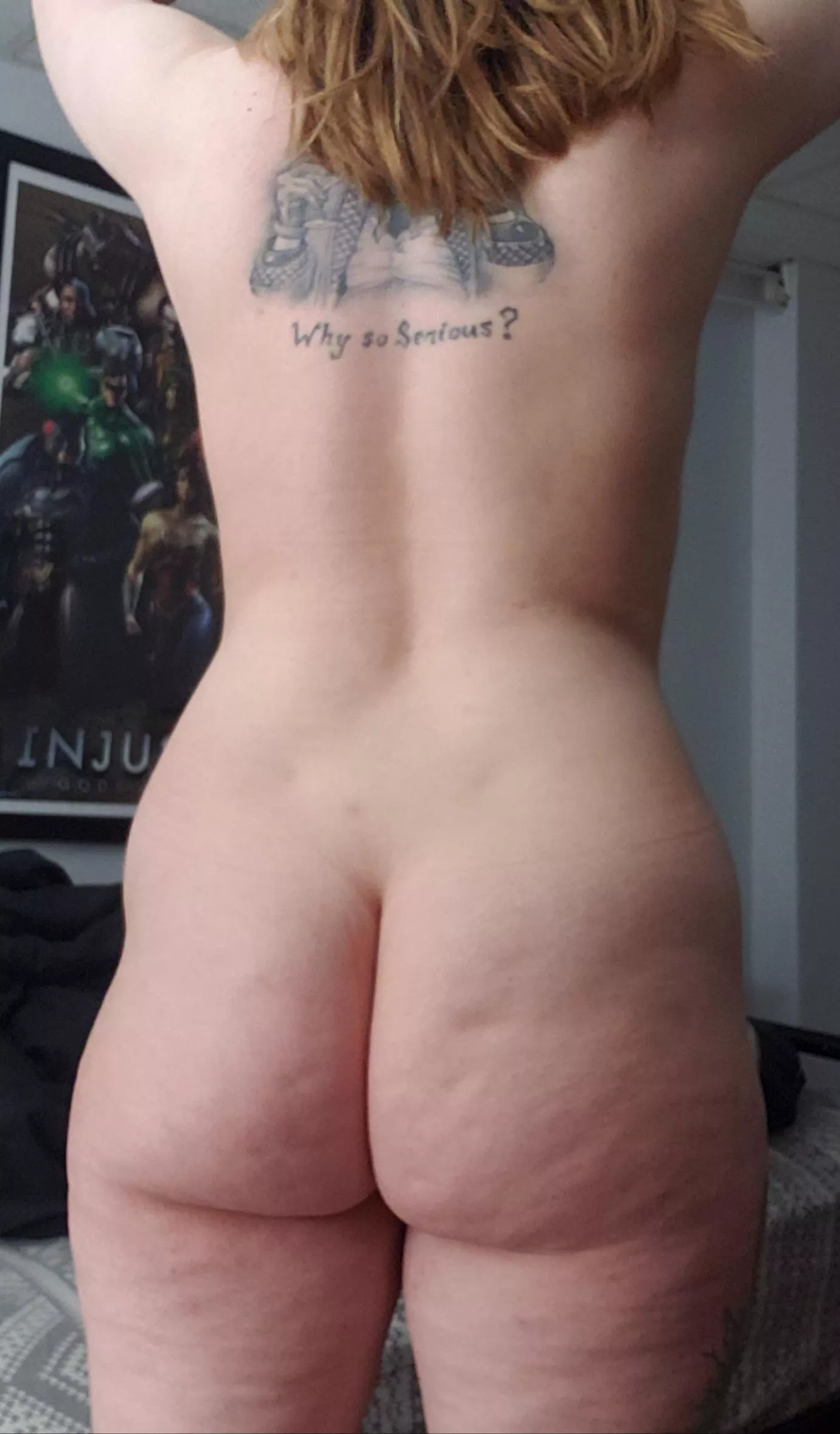 [F23] having a hard time accepting my ass. the cellulite but also the hallow on each sides 😅 posted by lustfirebitch7
