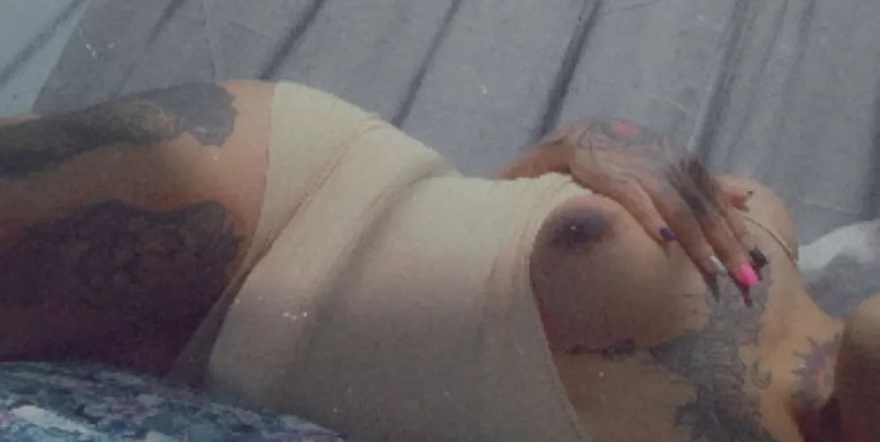 [F4M] One boob out 🥵 please suck on my pierced nips by bombonvoixmalaya