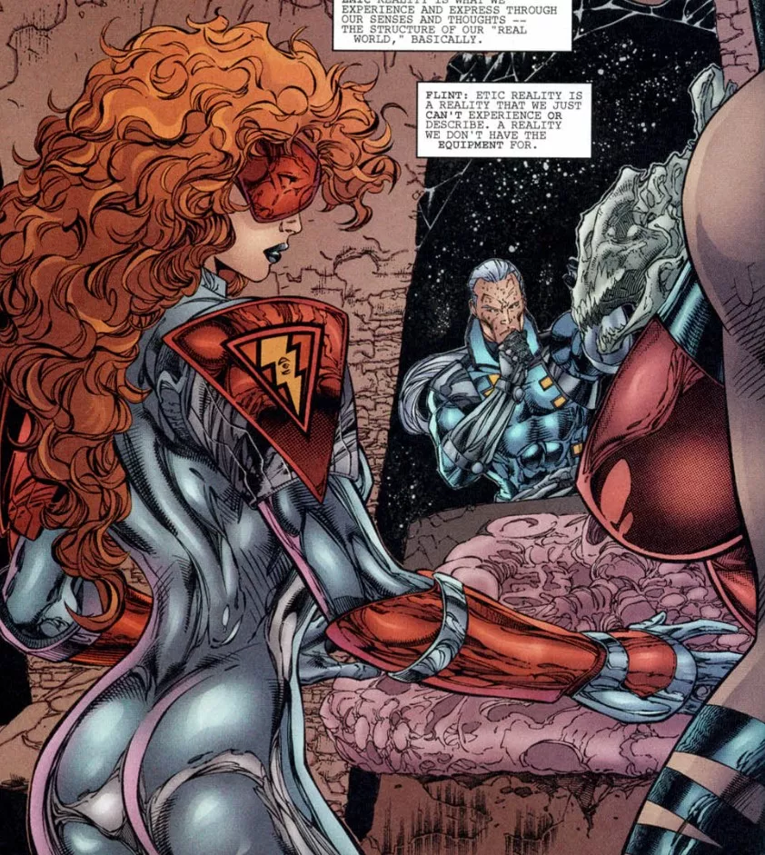 Fahrenheit's Backside [Stormwatch (1993) #47] posted by lordhater1