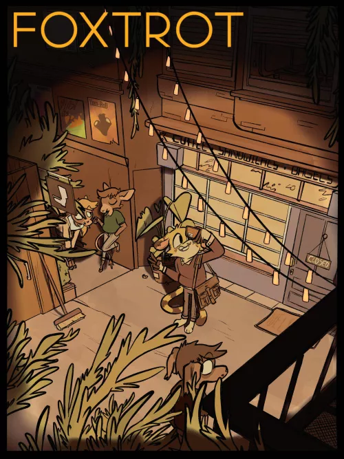 Fair and serene are these orange lights by Bleatboi