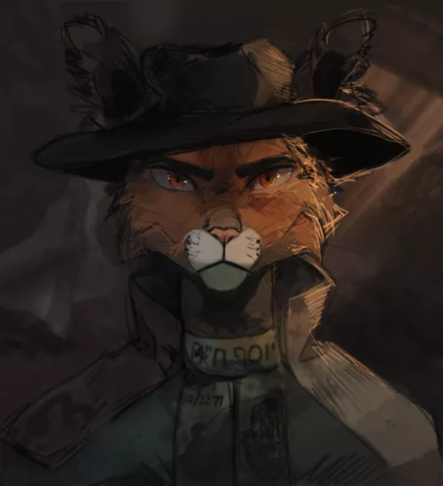 fallout nv themed commission! art by me by leskweg