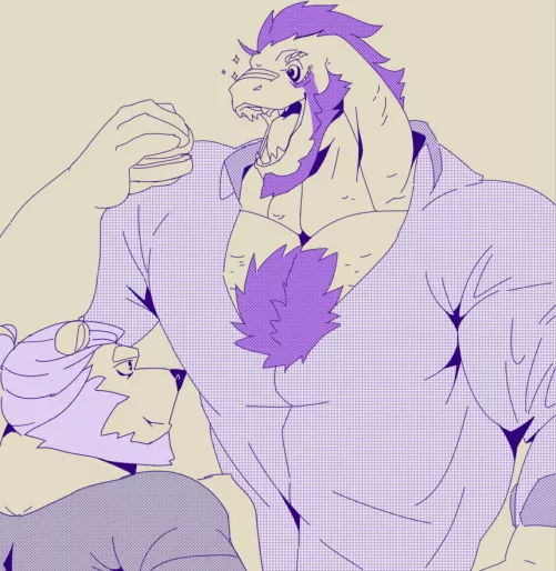 fan drawing of a friend on twitter! borgir smol but he big... by Its_Aldin_TheLion