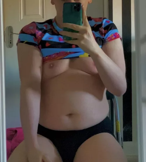 fat boy x crop top by jakemxrshall