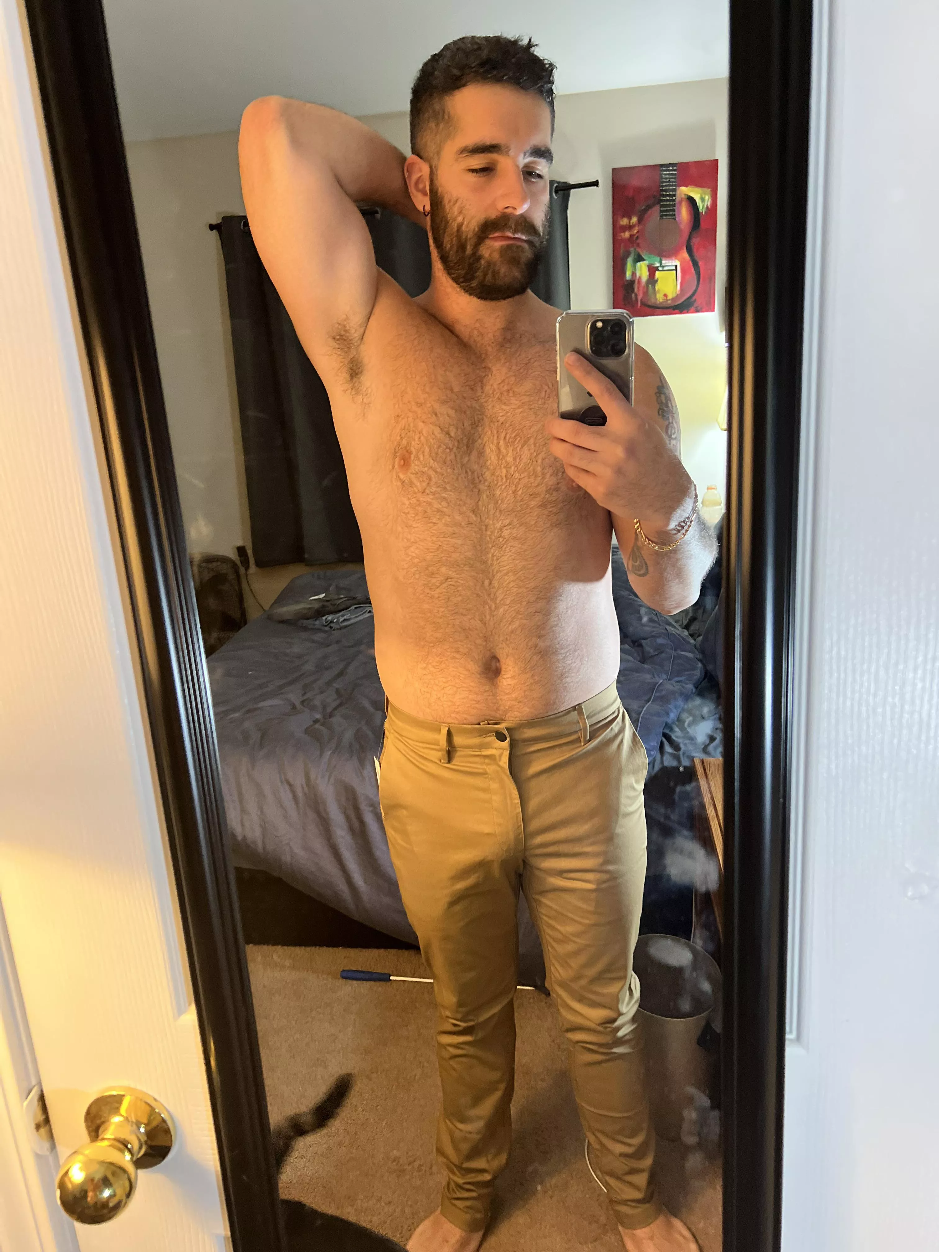 Fat bulge in these khakis! posted by morethanjustcock