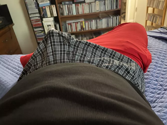 Favorite pair with red shorts and black tank top by D_ponbsn