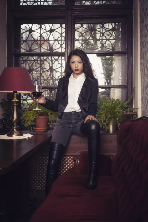 Favourite pair of leather boots. by Fataleeurasian