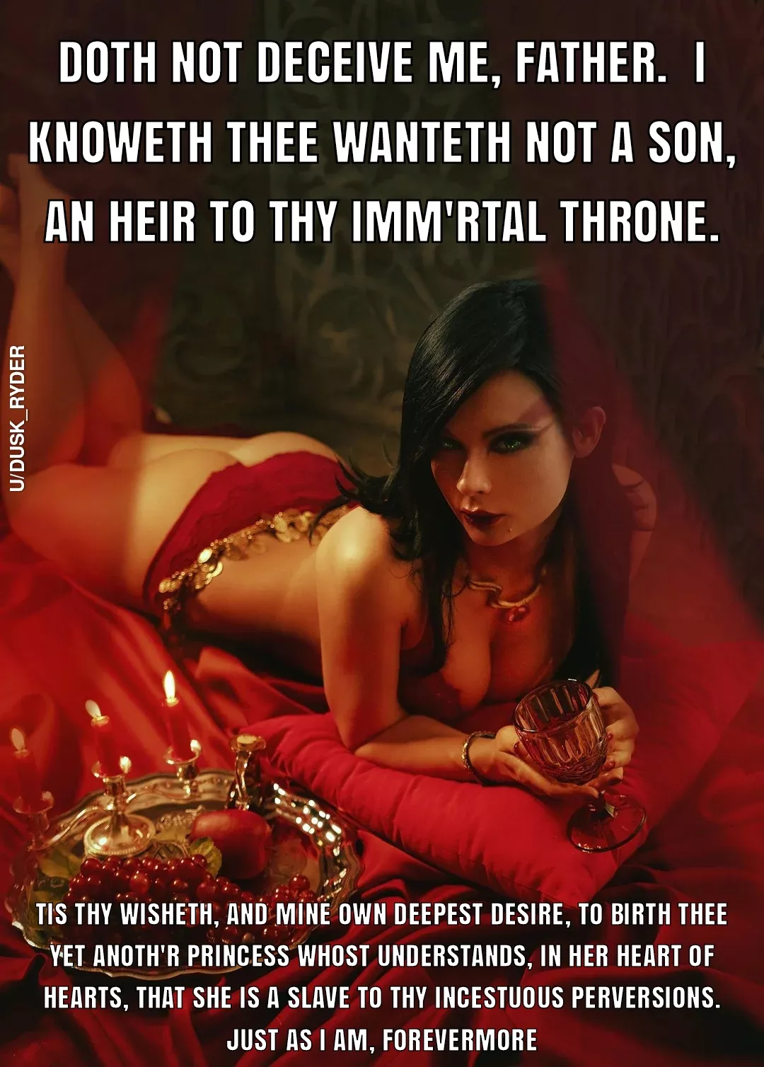 (F/D) Daddy's Little Princess knows what she wants. posted by dusk_ryder