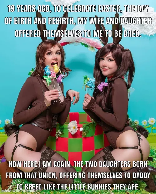 (F/D) + (GF/GD) Happy Easter the Sequel! by dusk_ryder