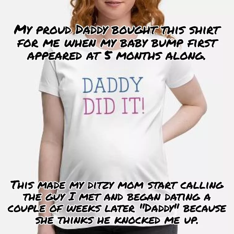 [F/d preg] Ditzy Mom posted by darklightsun