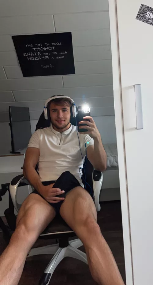 Feel free to use your hands mouth or ass by blondboyjan