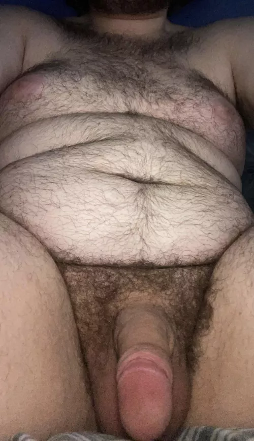 feelin like posting soft pics today 😏 do i count as a bear? by chubguy84