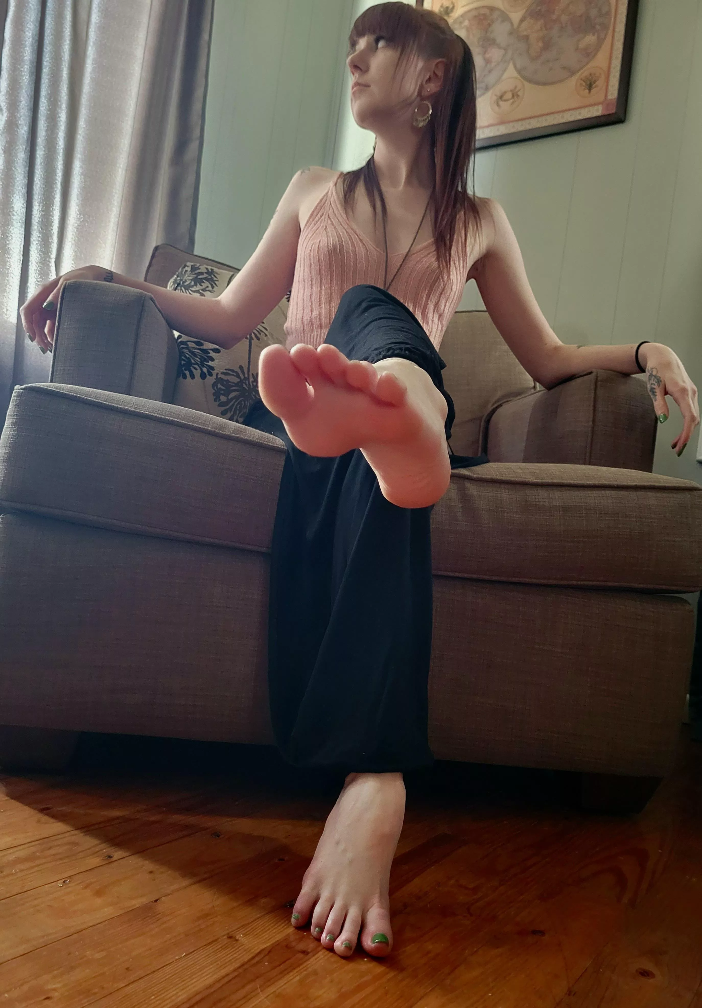 feeling a bit down? that's a pretty fun view though, isn't it? posted by ValidateMeValery